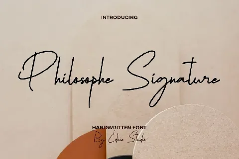 Philosophe S Demo font