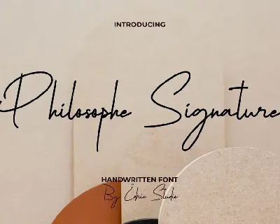 Philosophe S Demo font