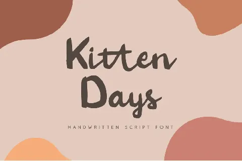 Kitten Days Free font