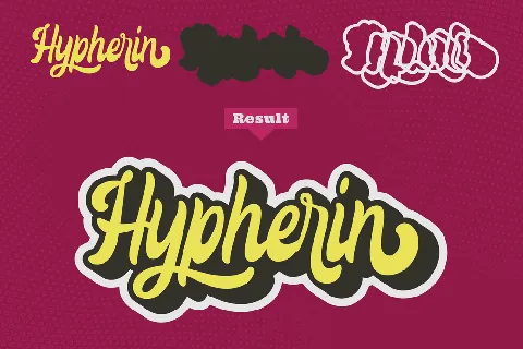 Hypherin font
