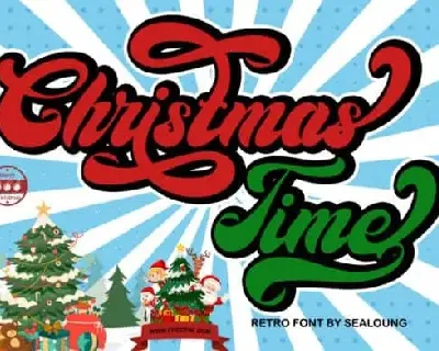 Christmas Time Script font