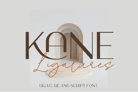 Kane font