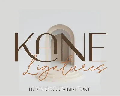 Kane font