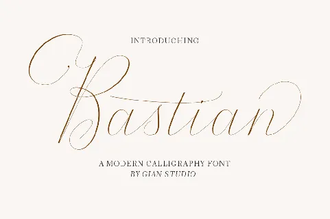 Bastian font