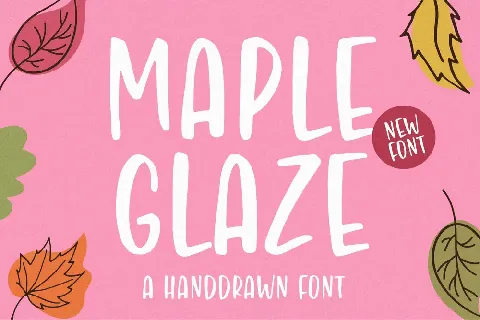 Maple Glaze font