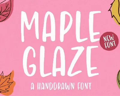 Maple Glaze font