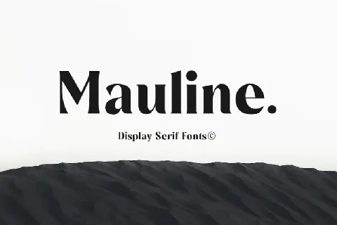 Mauline font