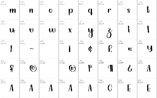 Planner font