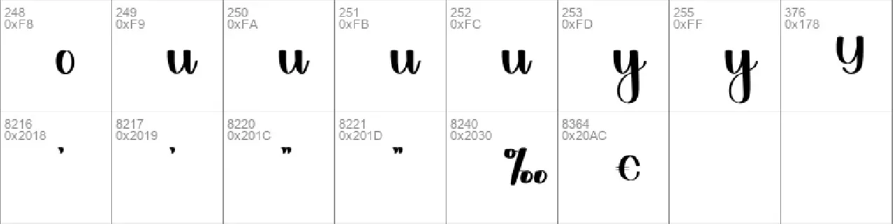 Planner font