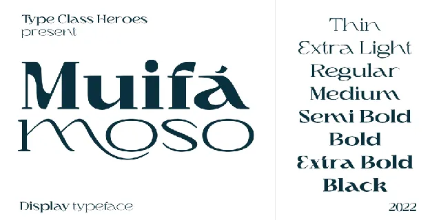 Muifamoso font