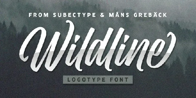 Wildline Script font