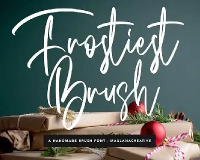 Frostiest Script font