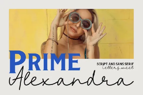 Prime Alexandra Duo font