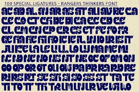 Rangers Thinkers Demo font