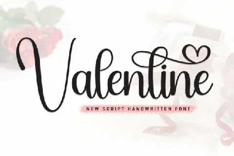 Valentine Handwritten Typeface font