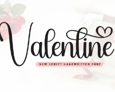 Valentine Handwritten Typeface font