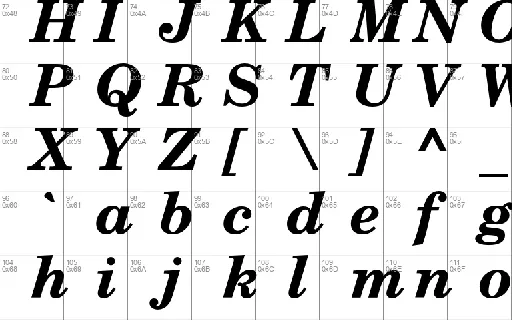 Tex Gyre Schola font