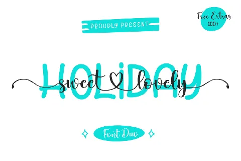 Holiday Sweet Lovely font