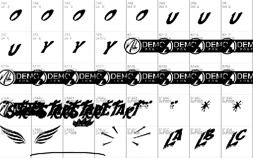 Streetart Demo font