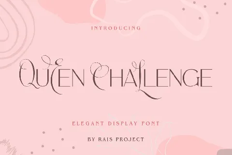 QueenChallengeDemo font