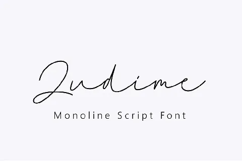 Zudime font