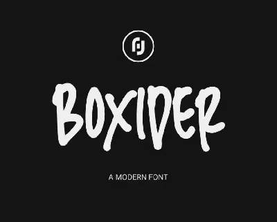 Boxider Demo font