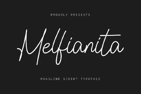 Melfianita font