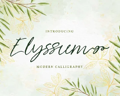 Elyssum font