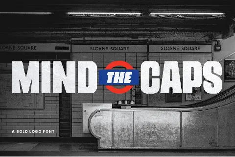 Mind The Caps font