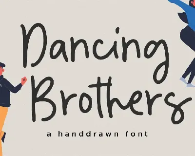Dancing Brothers font