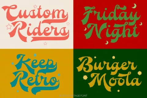 Bogie Montage font