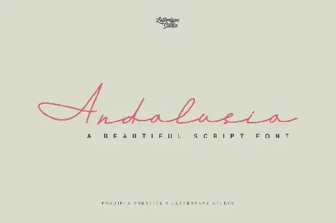 LS Andalusia Demo font