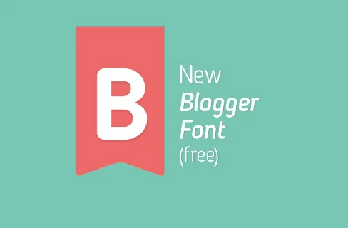 Blogger Sans font