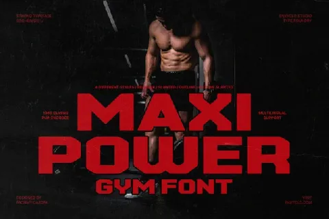 NCL Maxipower font