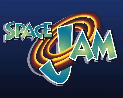 Space Jam font