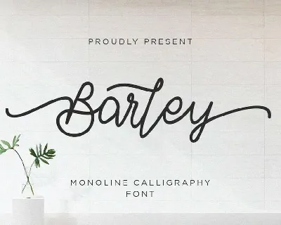 Barley font