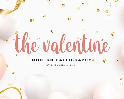 The Valentine font