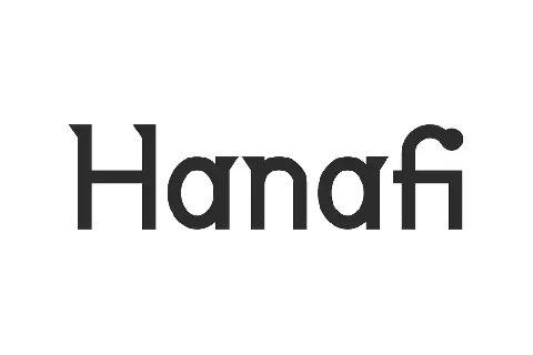 Hanafi Demo font