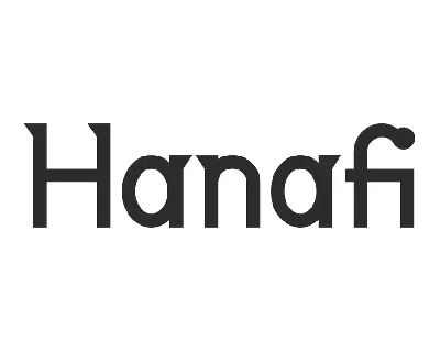 Hanafi Demo font