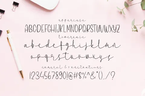 Milanicay font