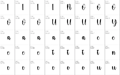 Heart Script Typeface font