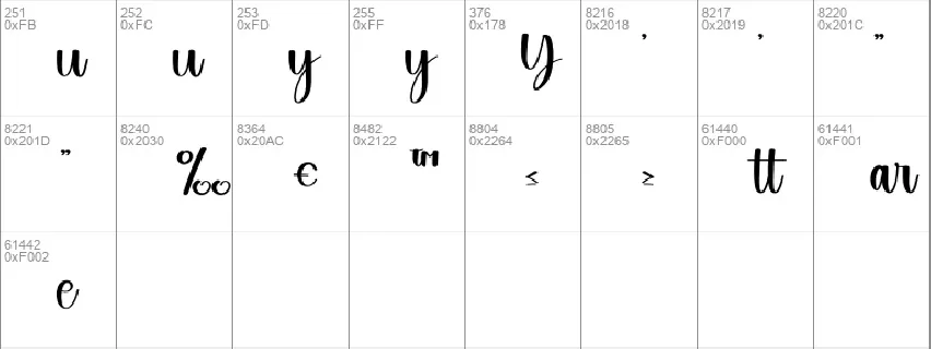 Heart Script Typeface font