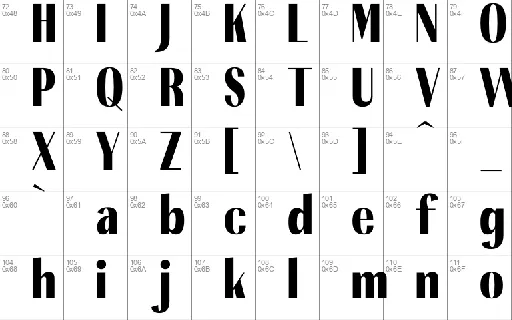 Merolkins font