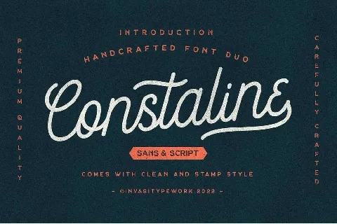 Constaline font