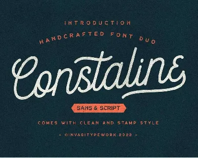 Constaline font