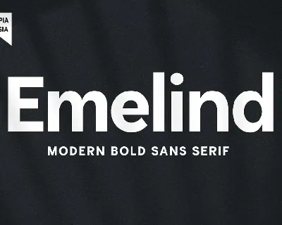 Emelind font