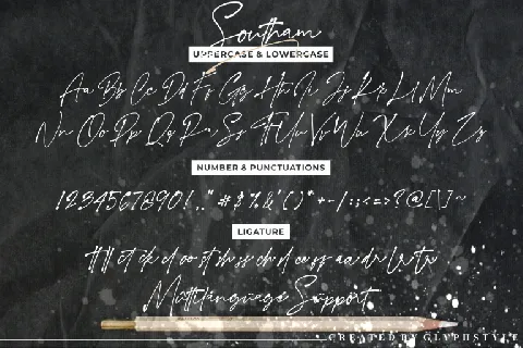 Southam Demo font