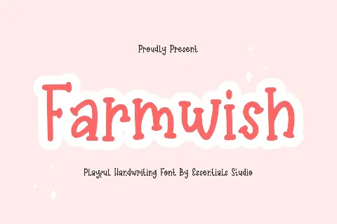 Farmwish font