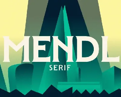 Mendl Serif Family font