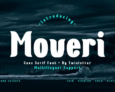Moveri font